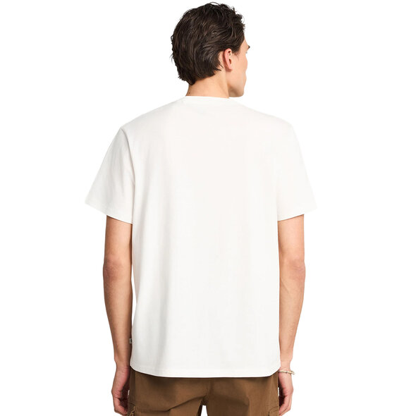 FUNKY BUDDHA COTTON T-SHIRT WITH PRINT ΑΝΔΡΙΚΟ FBM013-011-04-OFF WHITE