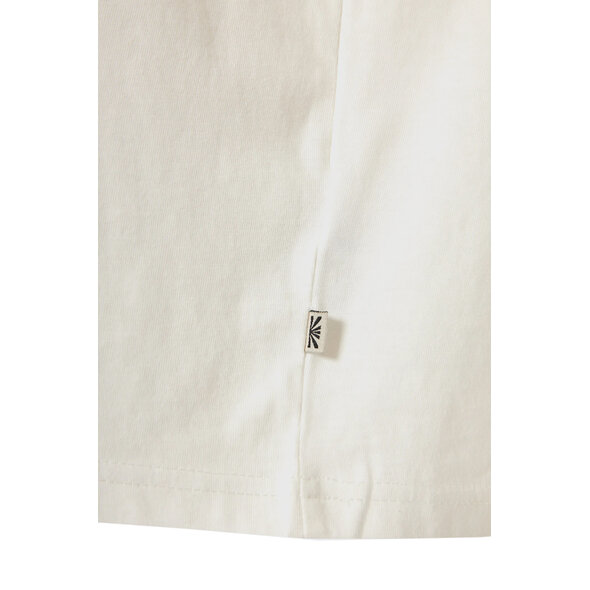 FUNKY BUDDHA COTTON T-SHIRT WITH PRINT ΑΝΔΡΙΚΟ FBM013-011-04-OFF WHITE