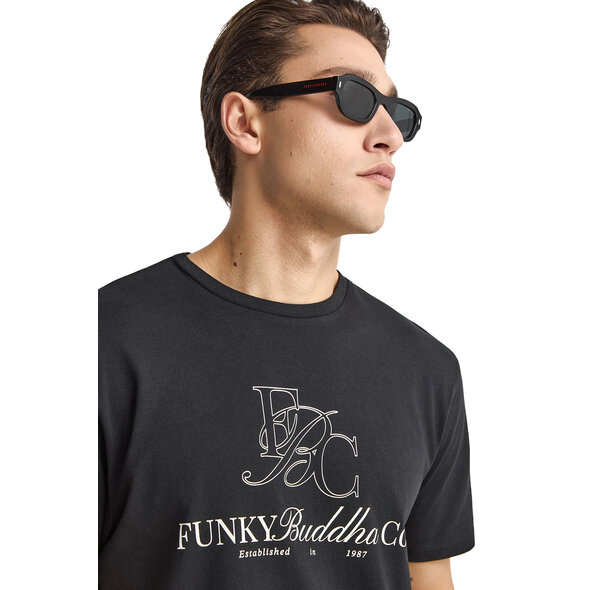FUNKY BUDDHA ΜΠΛΟΥΖΑ ΑΝΔΡΙΚΗ FBM013-023-04-BLACK