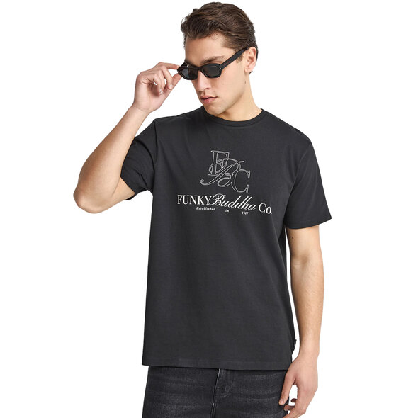 FUNKY BUDDHA ΜΠΛΟΥΖΑ ΑΝΔΡΙΚΗ FBM013-023-04-BLACK