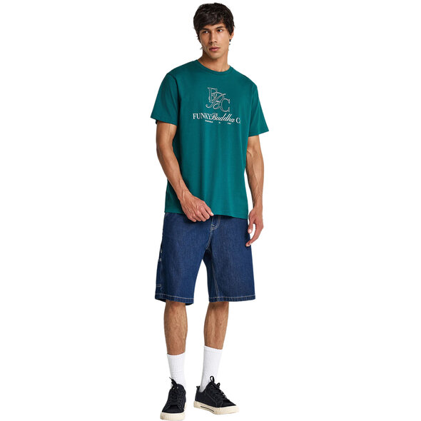 FUNKY BUDDHA ΜΠΛΟΥΖΑ ΑΝΔΡΙΚΗ FBM013-023-04-EMERALD