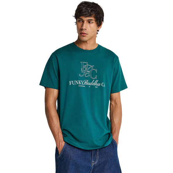 FUNKY BUDDHA ΜΠΛΟΥΖΑ ΑΝΔΡΙΚΗ FBM013-023-04-EMERALD