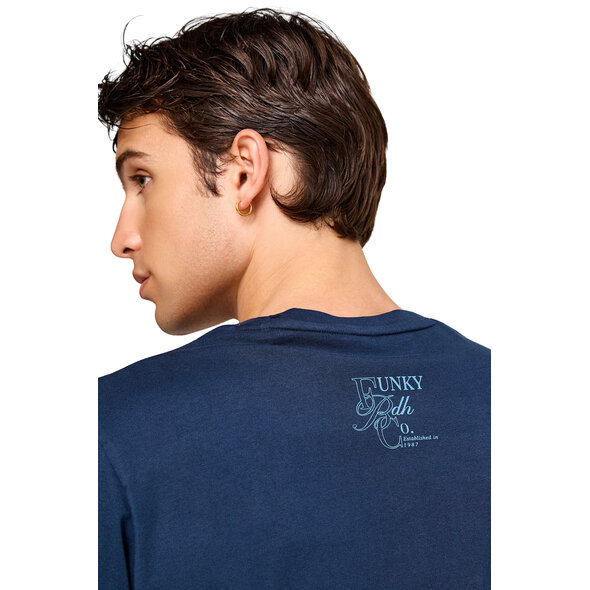 FUNKY BUDDHA ΜΠΛΟΥΖΑ ΑΝΔΡΙΚΗ FBM013-023-04-NAVY