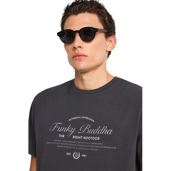 FUNKY BUDDHA ΜΠΛΟΥΖΑ ΑΝΔΡΙΚΗ FBM013-024-04-ANTHRACITE