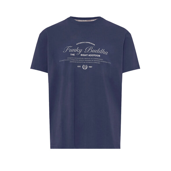 FUNKY BUDDHA ΜΠΛΟΥΖΑ ΑΝΔΡΙΚΗ FBM013-024-04-NAVY