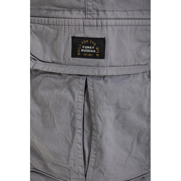 FUNKY BUDDHA CARGO ΒΕΡΜΟΥΔΑ ΑΝΔΡΙΚΗ FBM013-030-03-STEEL GREY