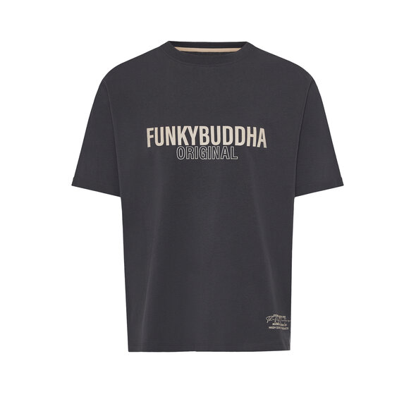 FUNKY BUDDHA RELAXED ΜΠΛΟΥΖΑ ΑΝΔΡIKΗ FBM013-032-04-ANTHRACITE