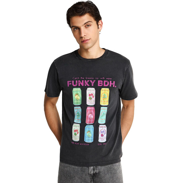 FUNKY BUDDHA ΜΠΛΟΥΖΑ ΑΝΔΡΙΚΗ FBM013-040-04-BLACK