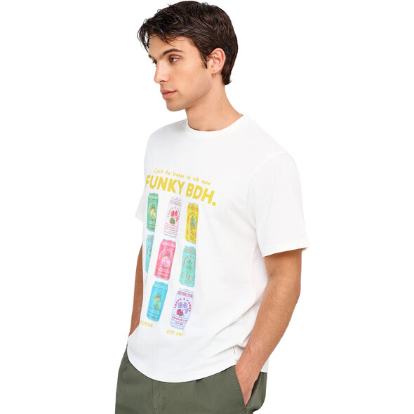FUNKY BUDDHA ΜΠΛΟΥΖΑ ΑΝΔΡΙΚΗ FBM013-040-04-OFF WHITE