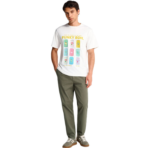 FUNKY BUDDHA ΜΠΛΟΥΖΑ ΑΝΔΡΙΚΗ FBM013-040-04-OFF WHITE