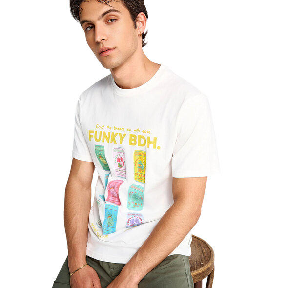 FUNKY BUDDHA ΜΠΛΟΥΖΑ ΑΝΔΡΙΚΗ FBM013-040-04-OFF WHITE