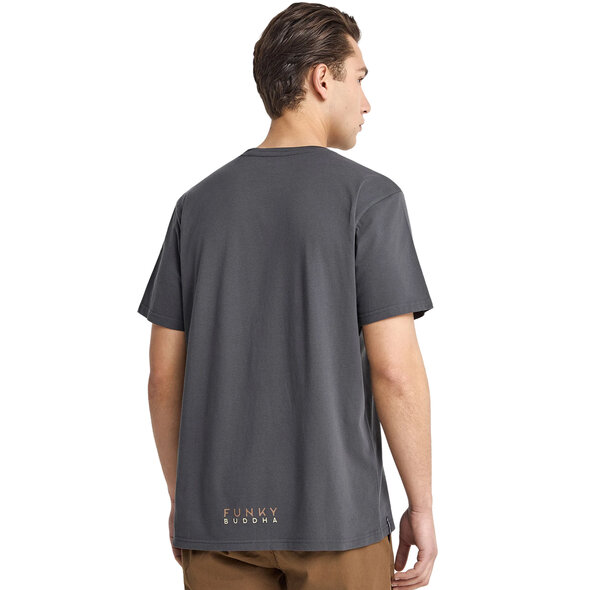 FUNKY BUDDHA ΜΠΛΟΥΖΑ ΑΝΔΡΙΚΗ FBM013-044-04-ANTHRACITE