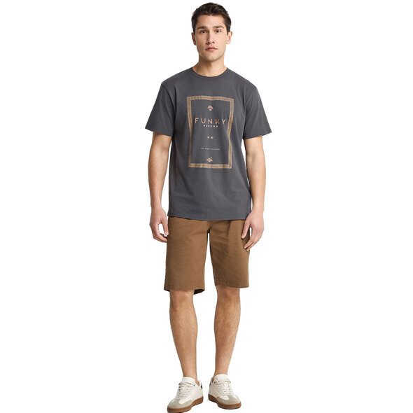 FUNKY BUDDHA ΜΠΛΟΥΖΑ ΑΝΔΡΙΚΗ FBM013-044-04-ANTHRACITE