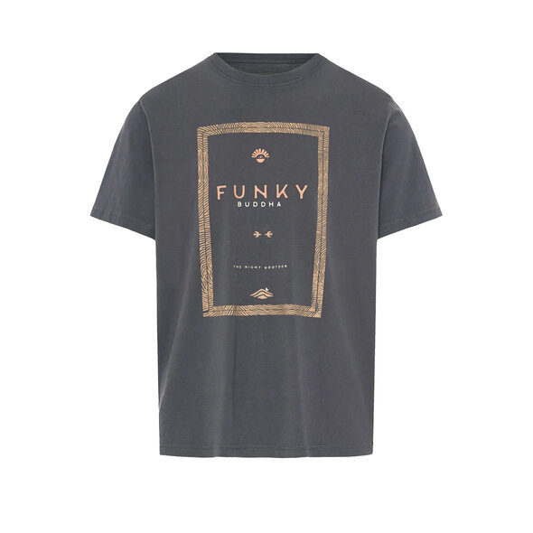 FUNKY BUDDHA ΜΠΛΟΥΖΑ ΑΝΔΡΙΚΗ FBM013-044-04-ANTHRACITE