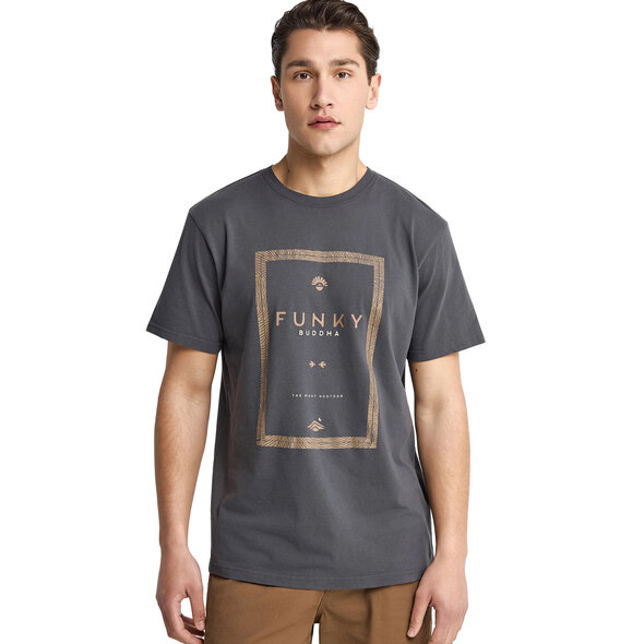 FUNKY BUDDHA ΜΠΛΟΥΖΑ ΑΝΔΡΙΚΗ FBM013-044-04-ANTHRACITE