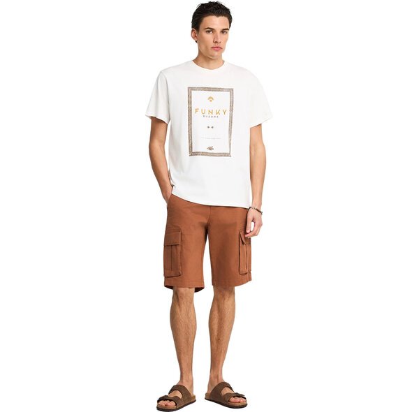 FUNKY BUDDHA ΜΠΛΟΥΖΑ ΑΝΔΡΙΚΗ FBM013-044-04-OFF WHITE