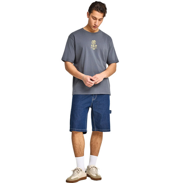 FUNKY BUDDHA RELAXED ΜΠΛΟΥΖΑ ΑΝΔΡΙΚΗ FBM013-048-04-DK GREY