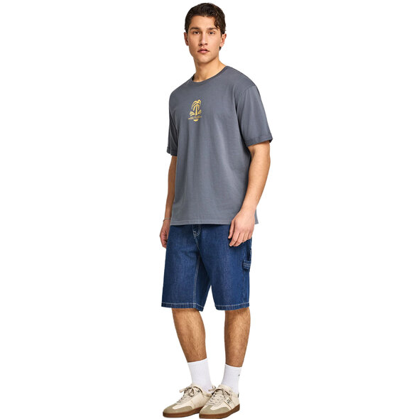 FUNKY BUDDHA RELAXED ΜΠΛΟΥΖΑ ΑΝΔΡΙΚΗ FBM013-048-04-DK GREY