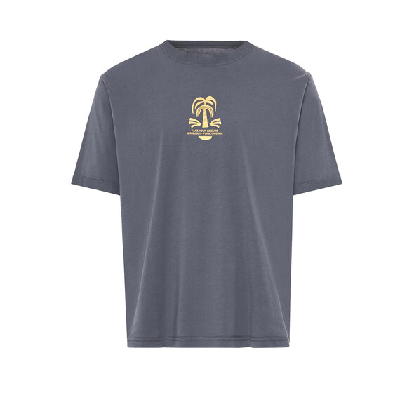 FUNKY BUDDHA RELAXED ΜΠΛΟΥΖΑ ΑΝΔΡΙΚΗ FBM013-048-04-DK GREY