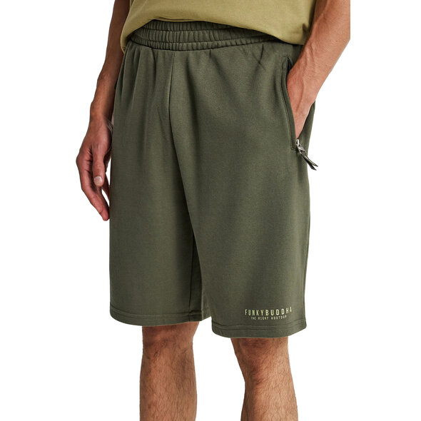 FUNKY BUDDHA ESSENTIAL JOGGER ΒΕΡΜΟΥΔΑ ΑΝΔΡΙΚΗ FBM013-050-03-DEEP FOREST
