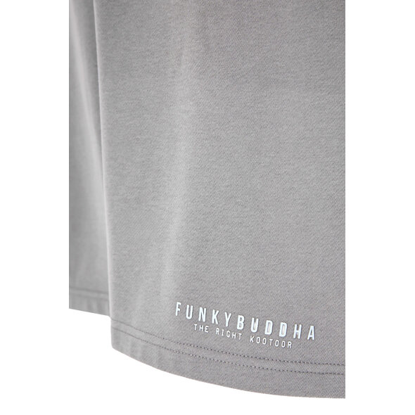 FUNKY BUDDHA ESSENTIAL JOGGER ΒΕΡΜΟΥΔΑ ΑΝΔΡΙΚΗ FBM013-050-03-STEEL GREY
