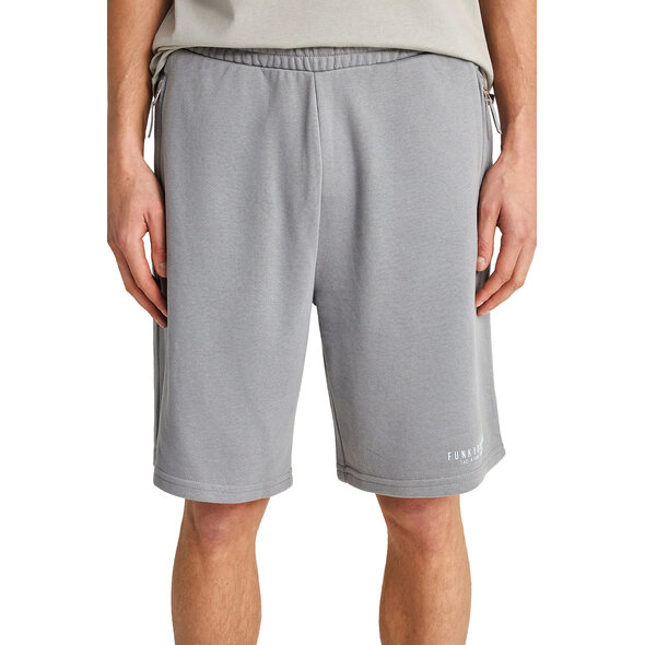 FUNKY BUDDHA ESSENTIAL JOGGER ΒΕΡΜΟΥΔΑ ΑΝΔΡΙΚΗ FBM013-050-03-STEEL GREY
