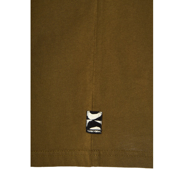 FUNKY BUDDHA OVERSIZED ΜΠΛΟΥΖΑ ΑΝΔΡΙΚΗ FBM013-056-04-DUSTY OLIVE