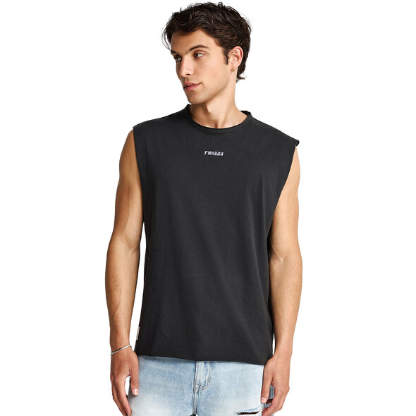FUNKY BUDDHA ΑΜΑΝΙΚΗ ΜΠΛΟΥΖΑ ΑΝΔΡΙΚΗ FBM013-096-04-ANTHRACITE