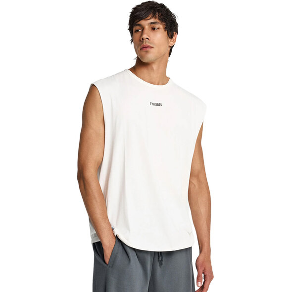 FUNKY BUDDHA ΑΜΑΝΙΚΗ ΜΠΛΟΥΖΑ ΑΝΔΡΙΚΗ FBM013-096-04-OFF WHITE