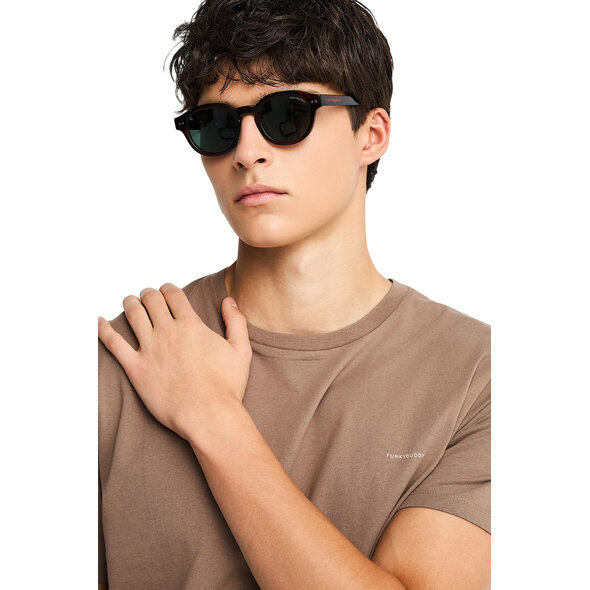 FUNKY BUDDHA BASIC ΜΠΛΟΥΖΑ ΑΝΔΡΙΚΗ FBM014-001-04-CIGAR