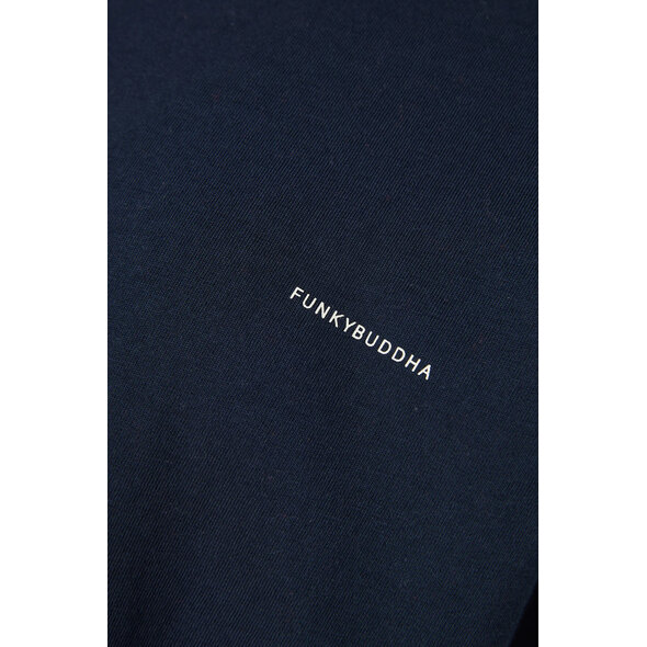 FUNKY BUDDHA BASIC ΜΠΛΟΥΖΑ ΑΝΔΡΙΚΗ FBM014-001-04-NAVY