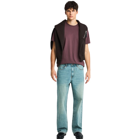 FUNKY BUDDHA BASIC ΜΠΛΟΥΖΑ ΑΝΔΡΙΚΗ FBM014-001-04-SHADOW MAUVE