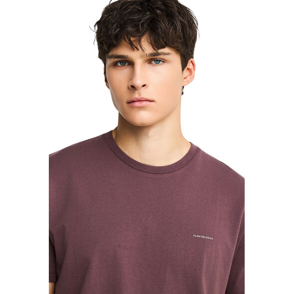 FUNKY BUDDHA BASIC ΜΠΛΟΥΖΑ ΑΝΔΡΙΚΗ FBM014-001-04-SHADOW MAUVE