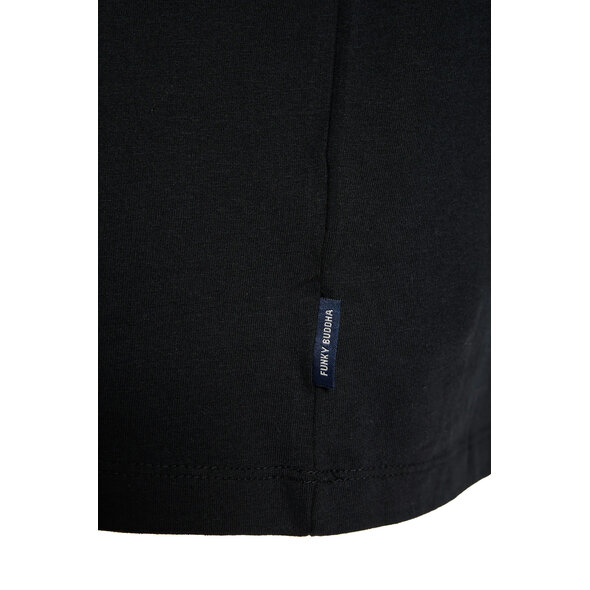 FUNKY BUDDHA ΜΠΛΟΥΖΑ ΑΝΔΡΙΚΗ FBM014-001-07-BLACK