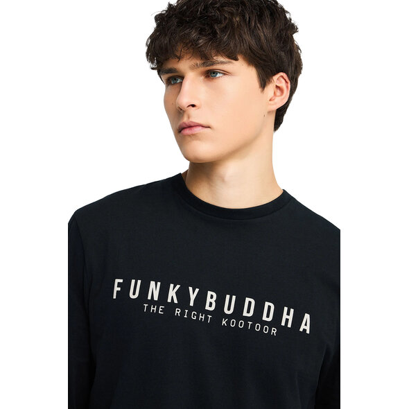 FUNKY BUDDHA ΜΠΛΟΥΖΑ ΑΝΔΡΙΚΗ FBM014-002-07-BLACK