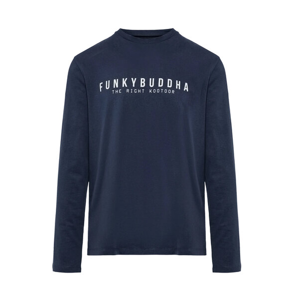 FUNKY BUDDHA ΜΠΛΟΥΖΑ ΑΝΔΡΙΚΗ FBM014-002-07-NAVY