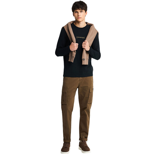 FUNKY BUDDHA ΜΠΛΟΥΖΑ ΑΝΔΡΙΚΗ FBM014-005-07-BLACK