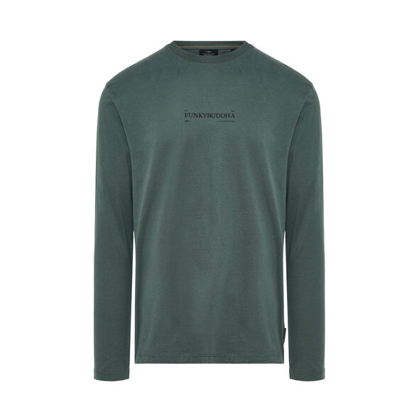 FUNKY BUDDHA ΜΠΛΟΥΖΑ ΑΝΔΡΙΚΗ FBM014-005-07-GREEN STORM