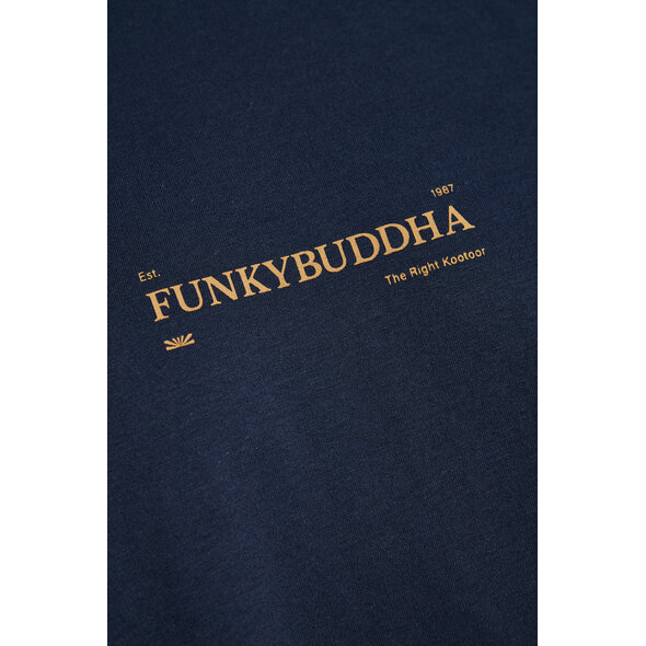FUNKY BUDDHA ΜΠΛΟΥΖΑ ΑΝΔΡΙΚΗ FBM014-005-07-NAVY