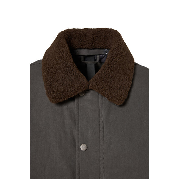 FUNKY BUDDHA BOMBER ΜΠΟΥΦΑΝ ΑΝΔΡΙΚΟ FBM014-028-01-ANTHRACITE