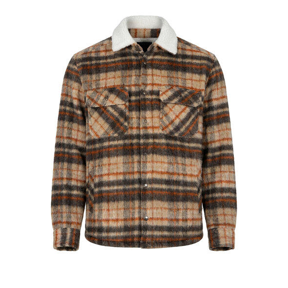 FUNKY BUDDHA OVERSHIRT ΑΝΔΡΙΚΟ FBM014-070-01-PAPYRUS