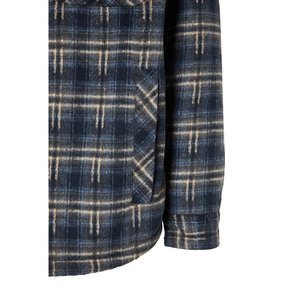 FUNKY BUDDHA OVERSHIRT ΑΝΔΡΙΚΟ FBM014-071-01-MIDNIGHT BLUE