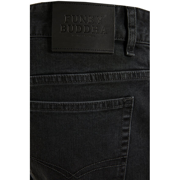 FUNKY BUDDHA DENIM ΠΑΝΤΕΛΟΝΙ ΑΝΔΡΙΚΟ FBM014-077-02-DK GREY