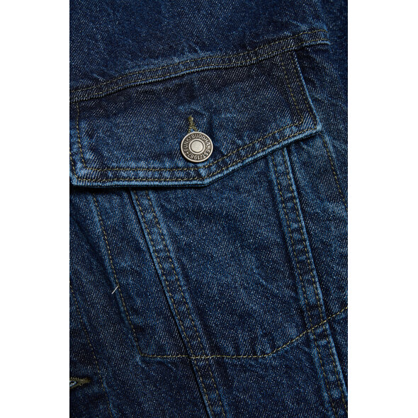 FUNKY BUDDHA DENIM JACKET ΑΝΔΡΙΚΟ FBM014-078-01-DK BLUE