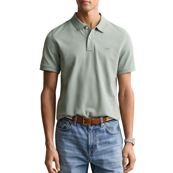 GANT REGULAR FIT SHIELD PIQUÉ POLO ΜΠΛΟΥΖΑ ΑΝΔΡΙΚΗ 2210-010