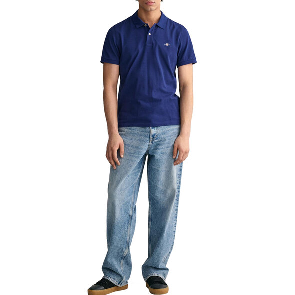 GANT REGULAR FIT SHIELD PIQUÉ POLO ΜΠΛΟΥΖΑ ΑΝΔΡΙΚΗ 2210-432