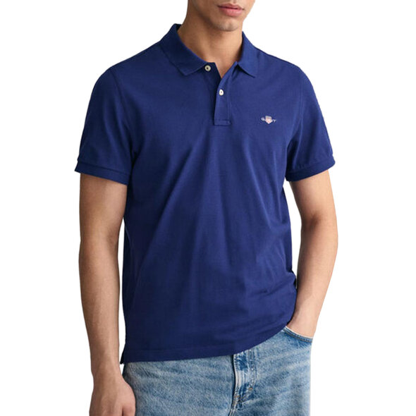 GANT REGULAR FIT SHIELD PIQUÉ POLO ΜΠΛΟΥΖΑ ΑΝΔΡΙΚΗ 2210-432