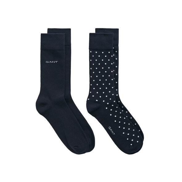 GANT 2-PACK DOT & SOLID ΚΑΛΤΣΕΣ ΑΝΔΡΙΚΕΣ 9960260-410