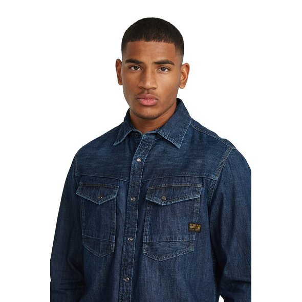 G-STAR DENIM ΠΟΥΚΑΜΙΣΟ ΑΝΔΡΙΚΟ D23616-D252-G133