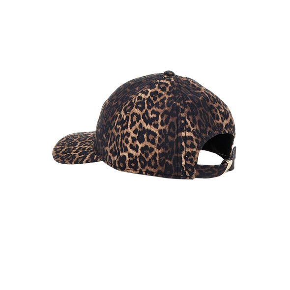 GUESS PRINTED LEOPARD BASEBALL ΚΑΠΕΛΟ ΓΥΝΑΙΚΕΙΟ AW5501COT01-BRO